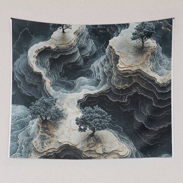 Item preview, Ethereal Horizons: Nature's Sculpted Layers designed and sold by oanaunciuleanu.