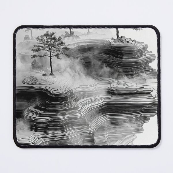 Item preview, Ethereal Horizons: Nature's Sculpted Layers designed and sold by oanaunciuleanu.