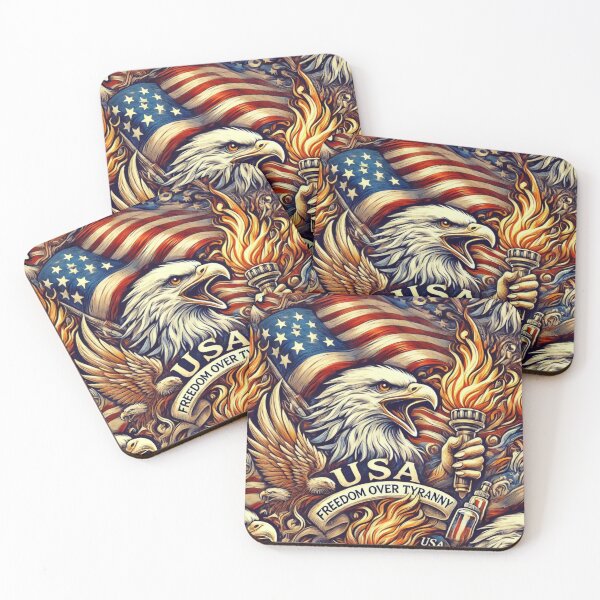 Item preview, USA Freedom Over Tyranny designed and sold by Jurand  Creations.