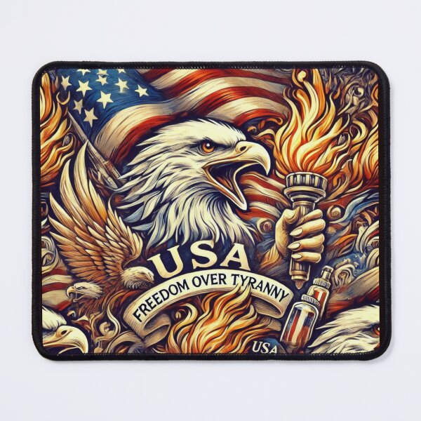Item preview, USA Freedom Over Tyranny designed and sold by Jurand Creations.