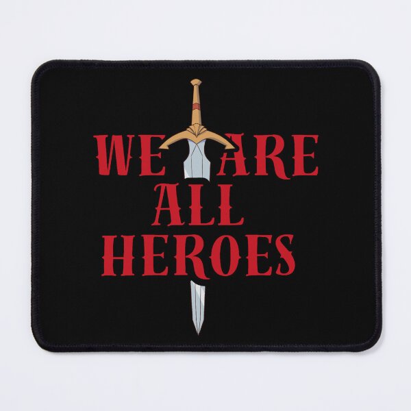 Item preview, We Are All Heroes designed and sold by Hyunnibear.