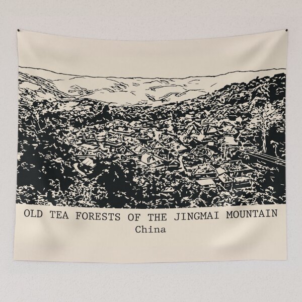 Item preview, Old Tea Forests of the Jingmai Mountain - China designed and sold by Lakeric Cityscapes.