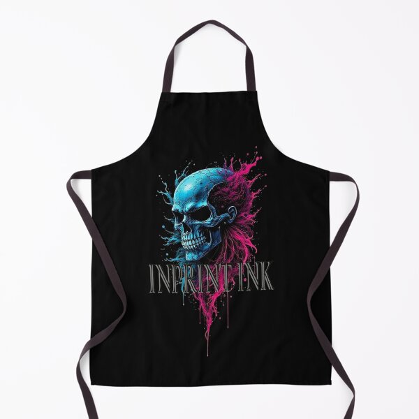 Item preview, INKY METAL SKULL designed and sold by inprintink.