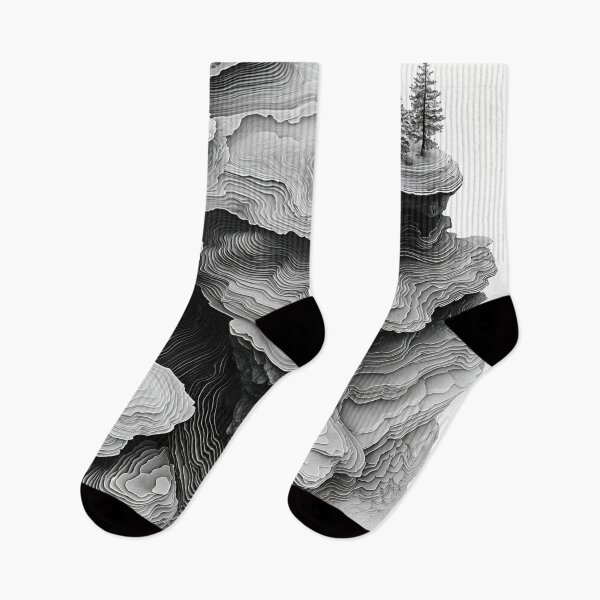 Item preview, Ethereal Horizons: Nature's Sculpted Layers designed and sold by oanaunciuleanu.