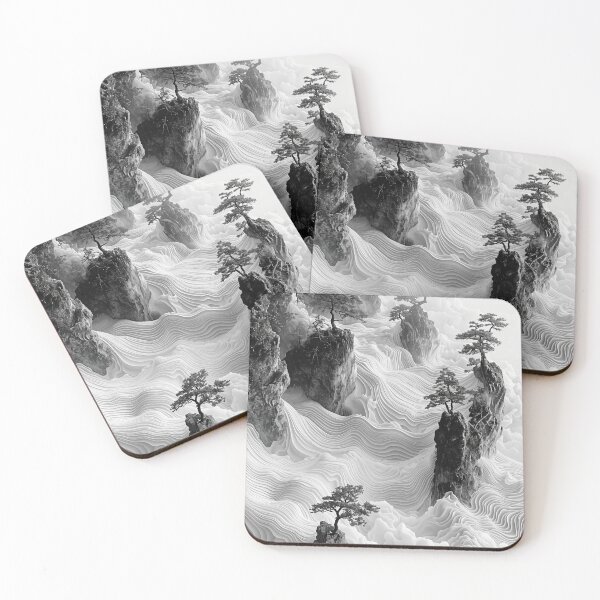 Item preview, Ethereal Horizons: Nature's Sculpted Layers designed and sold by oanaunciuleanu.