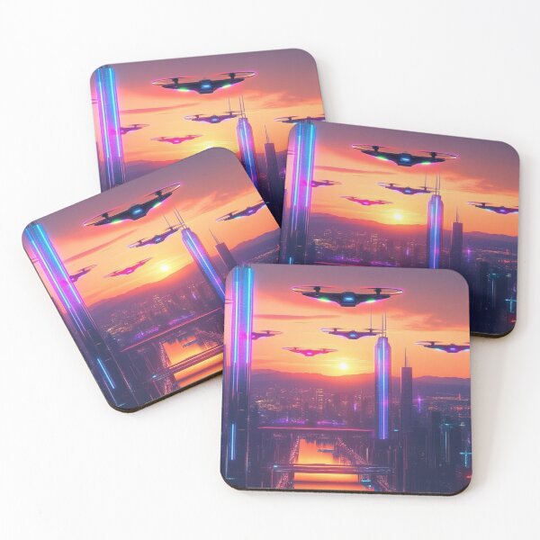Item preview, Invasion Skies: Alien Drones Over New Jersey designed and sold by eXtraHumans.