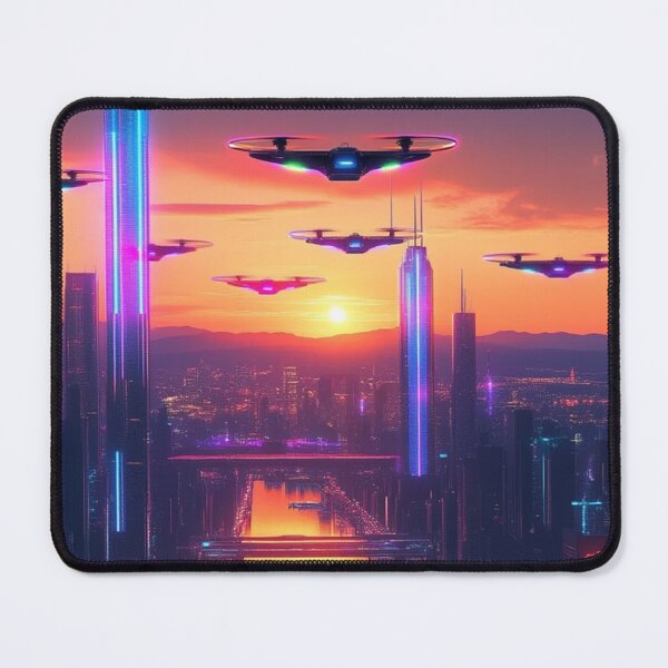 Item preview, Invasion Skies: Alien Drones Over New Jersey designed and sold by eXtraHumans.
