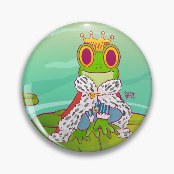 Item preview, Frog King designed and sold by Emma Flores.