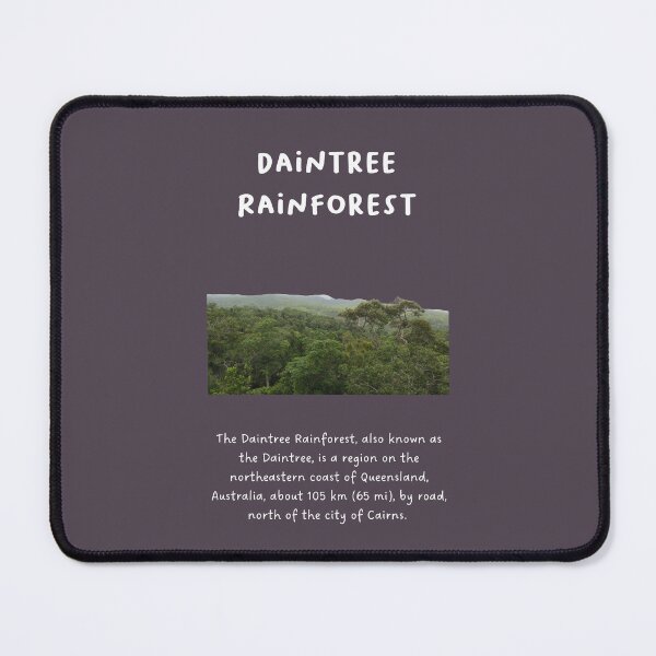 Item preview, Daintree Rainforest – Queensland | Famous Landmarks in Australia designed and sold by RM-Journey.