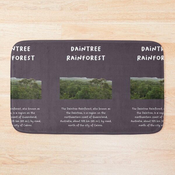 Item preview, Daintree Rainforest – Queensland | Famous Landmarks in Australia designed and sold by RM-Journey.