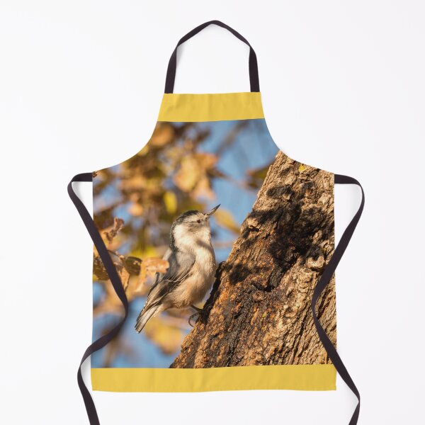 Item preview, Nuthatch Moving All Around The Tree Trunk designed and sold by Debra Martz.