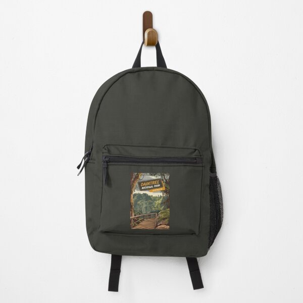 Item preview, Daintree National Park Illustration Travel Art Vintage designed and sold by KrisSidDesigns.