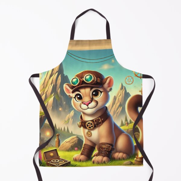 Item preview, Steampunk Puma designed and sold by Sillytoe.