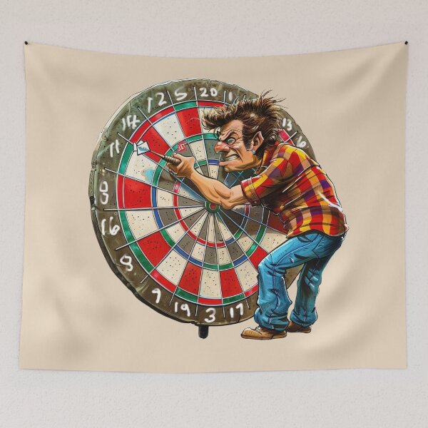 Item preview, Dart Player designed and sold by Myra365Art.