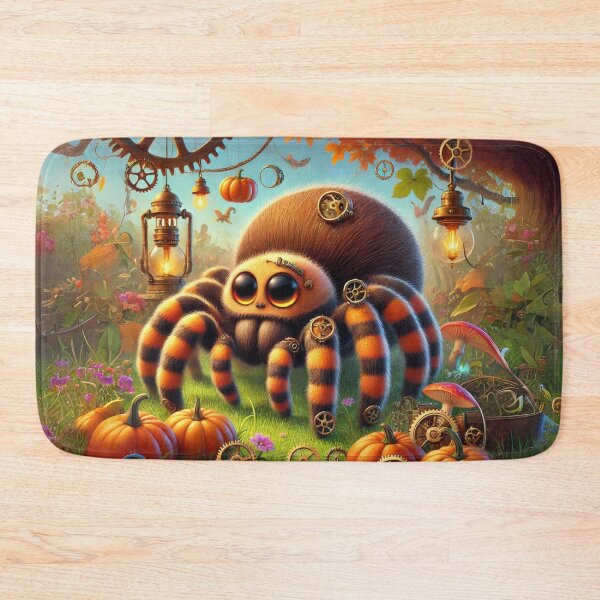 Item preview, Steampunk Pumpkin Patch Tarantula designed and sold by Sillytoe.