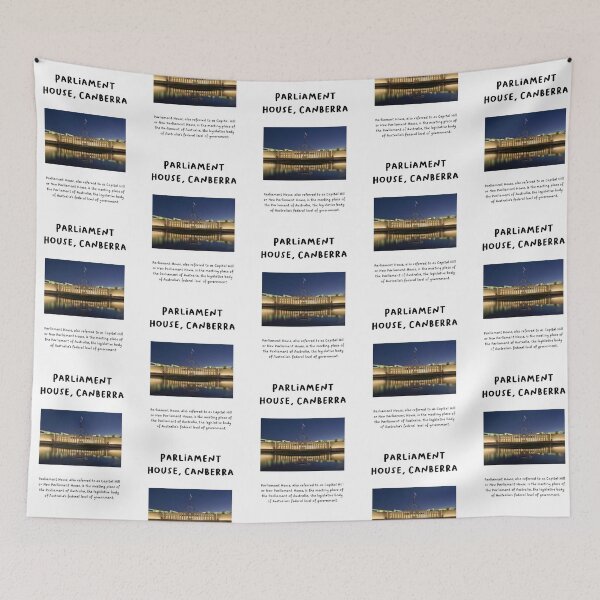 Item preview, Parliament House – Canberra | Famous Landmarks in Australia designed and sold by RM-Journey.