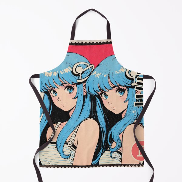 Item preview, Gemini Zodiac Sign Pretty Anime Girl Vintage Postage Stamp Retro Aesthetic designed and sold by onlyanimevibes.