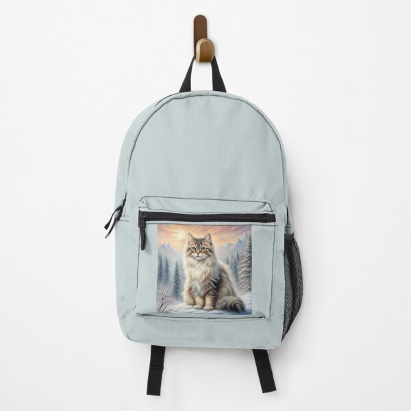 Item preview, Winter wonderland cat portrait designed and sold by YukiKenji.