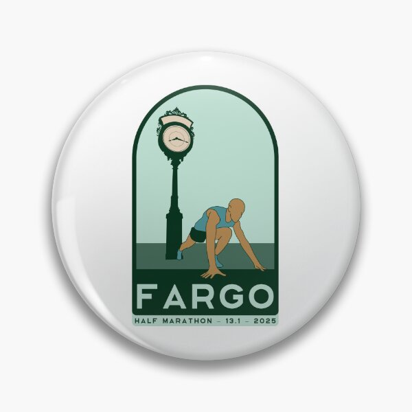 Item preview, Fargo - Half Marathon – 13.1 – 2025 designed and sold by Moritz Schwäble.