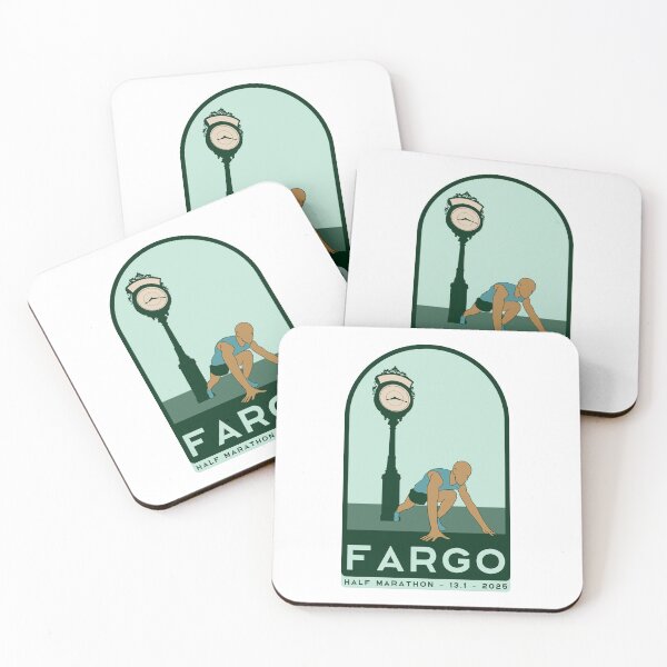 Item preview, Fargo - Half Marathon – 13.1 – 2025 designed and sold by Moritz Schwäble.