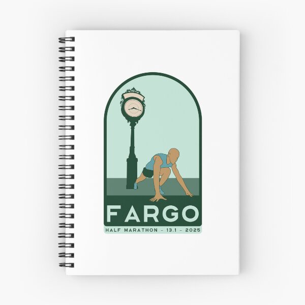 Item preview, Fargo - Half Marathon – 13.1 – 2025 designed and sold by Moritz Schwäble.