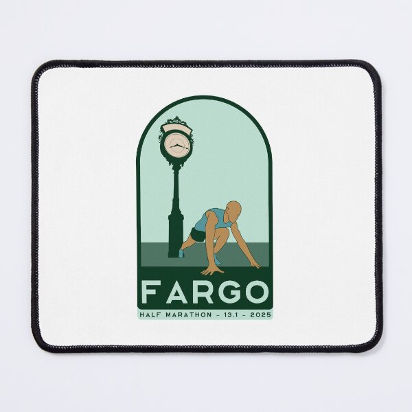 Item preview, Fargo - Half Marathon – 13.1 – 2025 designed and sold by Moritz Schwäble.
