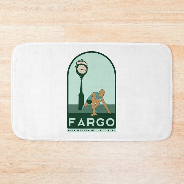 Item preview, Fargo - Half Marathon – 13.1 – 2025 designed and sold by Moritz Schwäble.