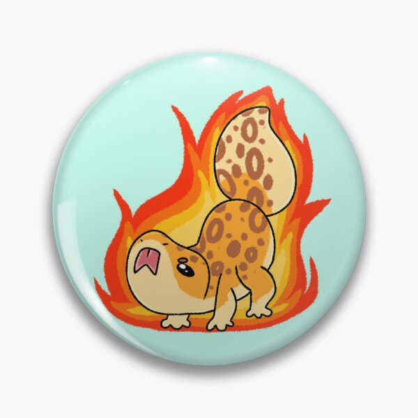 Item preview, Fiery Geck designed and sold by LuminousSky.