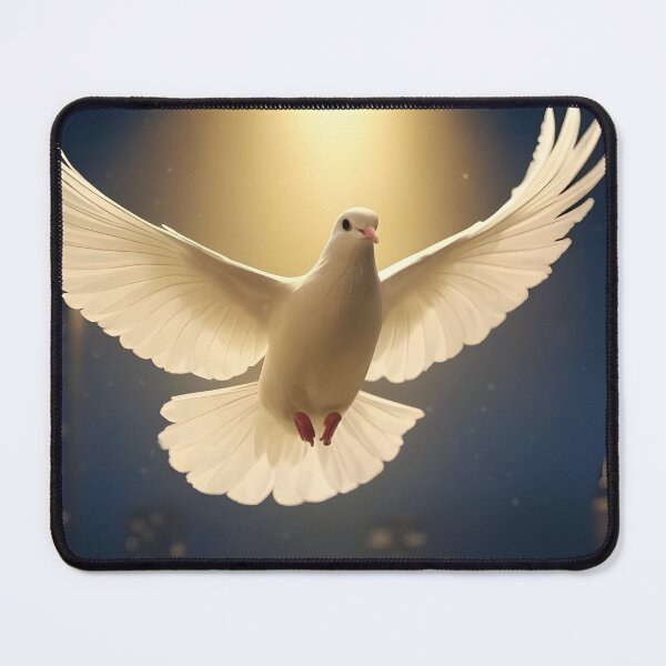 Item preview, a white dove flying in the city designed and sold by Fluffy-Fields.