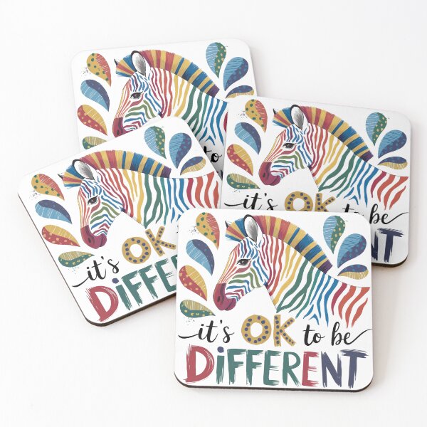 Item preview, It's OK to be Different designed and sold by TrashButCute.