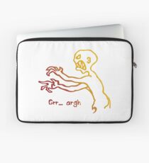 Grr Argh Monster Ombre Colours - Buffy the Vampire Slayer, Mutant Enemy, 90s, BTVS, Zombie, Joss Whedon, Buffyverse, Monster, Vampire, Grrr Arrgh Laptop Sleeve