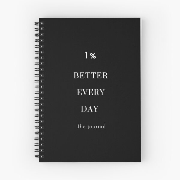 Item preview, 1% better every day the journal designed and sold by SMARTKIT  DESIGNAGENCY.