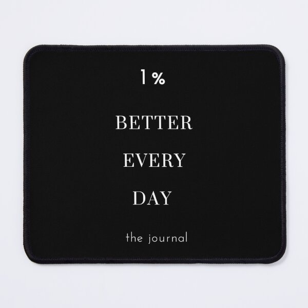Item preview, 1% better every day the journal designed and sold by SMARTKIT DESIGNAGENCY.
