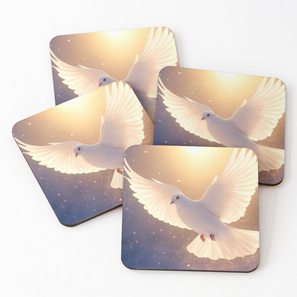 Item preview, a white dove flying designed and sold by Fluffy-Fields.