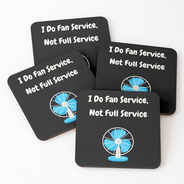 Item preview, I Do Fan Service - Blue - Light designed and sold by Writerly Musings.