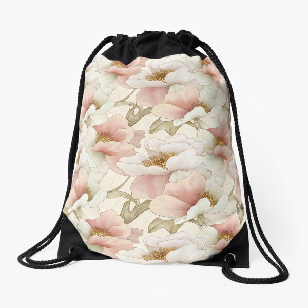 Aperçu de l'œuvre Pivoine florale rêveuse créée et vendue par WatercolorLane.