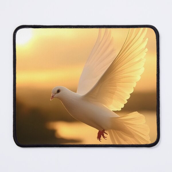 Item preview, a white dove flying in a beutiful day designed and sold by Fluffy-Fields.