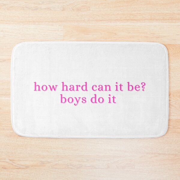 Item preview, how hard can it be? boys do it designed and sold by madebysam :).
