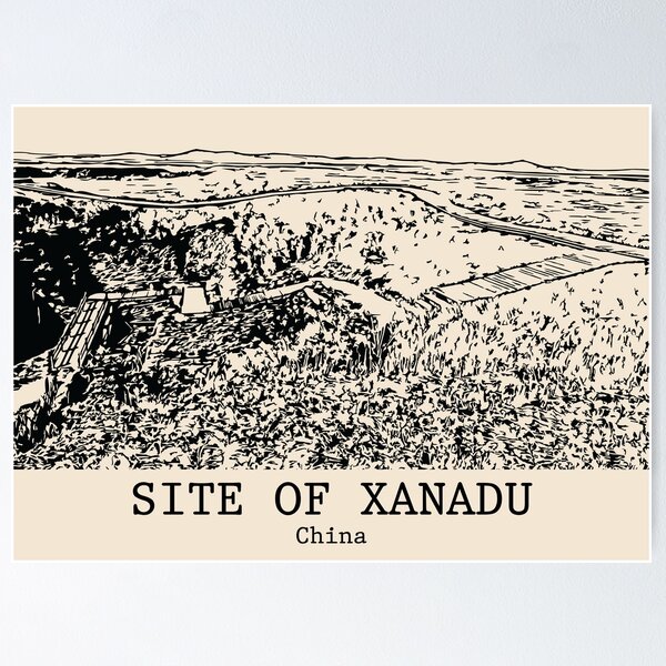 Item preview, Site of Xanadu - China designed and sold by Lakeric Cityscapes.