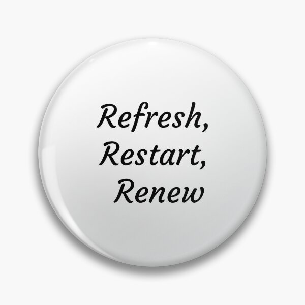 Item preview, refresh, restart, renew  designed and sold by posolife.