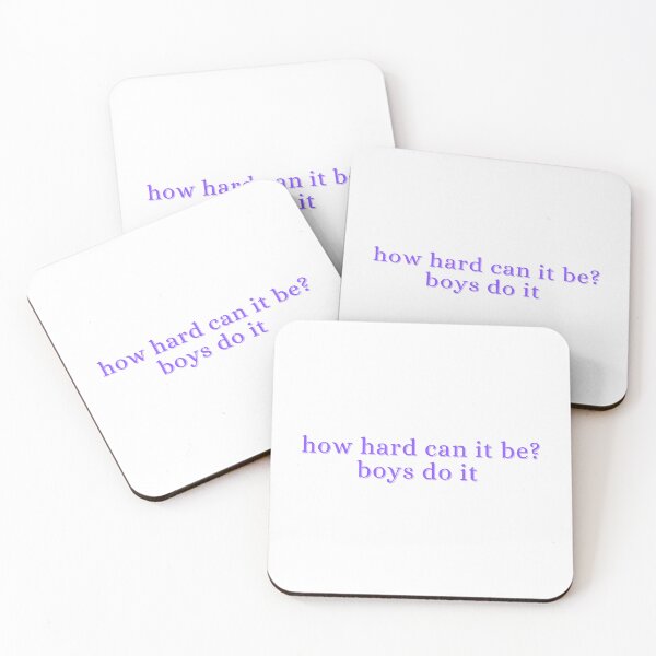 Item preview, how hard can it be? boys do it designed and sold by madebysam :).