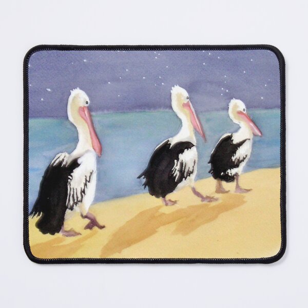 Item preview, "Three Wise Pelicans" designed and sold by Suzy's Artwork.