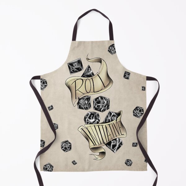 Item preview, DnD Roll Initiative (black) designed and sold by RetroCoven.