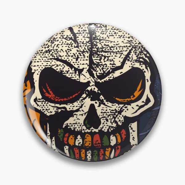 Item preview, panther tiger skull fantasy old school designed and sold by Achille3777.