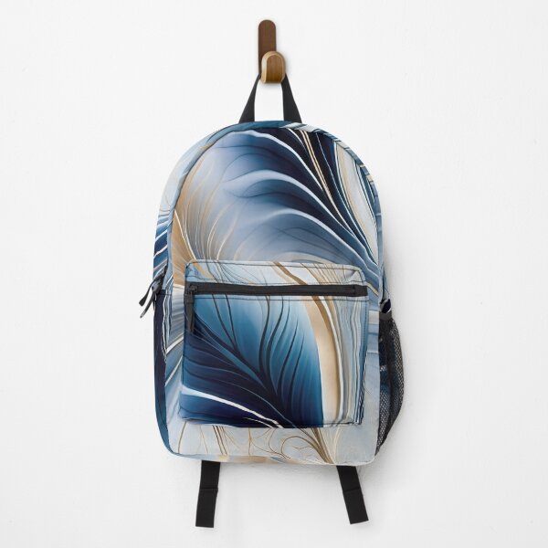 Item preview, Golden Breeze - Flow of Blue & Gold designed and sold by FutureImaging.