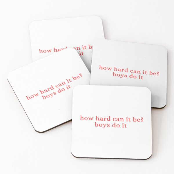 Item preview, how hard can it be? boys do it designed and sold by madebysam :).
