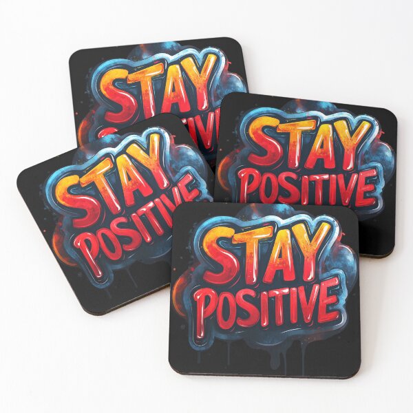 Item preview, Stay Positive - Graffiti Inspirational designed and sold by Gaming x Sports.