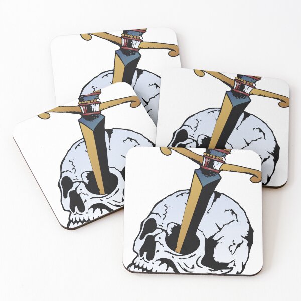 Item preview, dagger skull death's head dagger knife pierces stabs old school designed and sold by Achille3777.