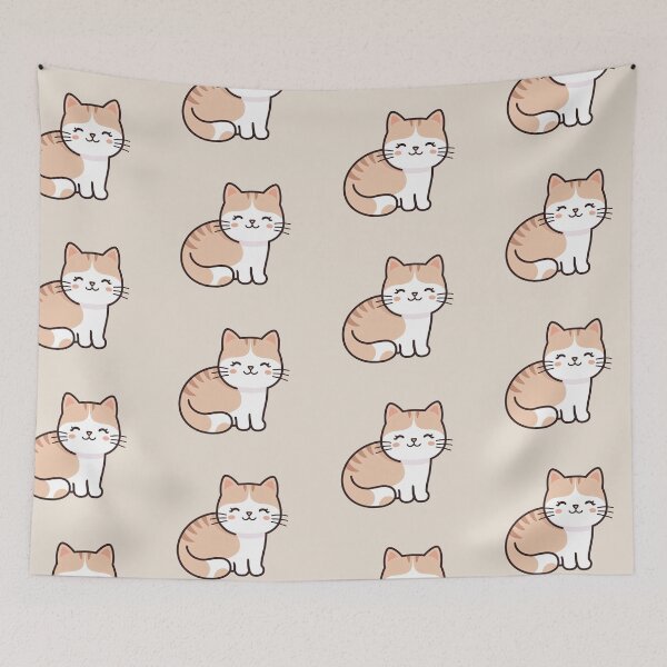 Item preview, Cute cat kitten funny happy smile animal aesthetic designed and sold by anrecat.