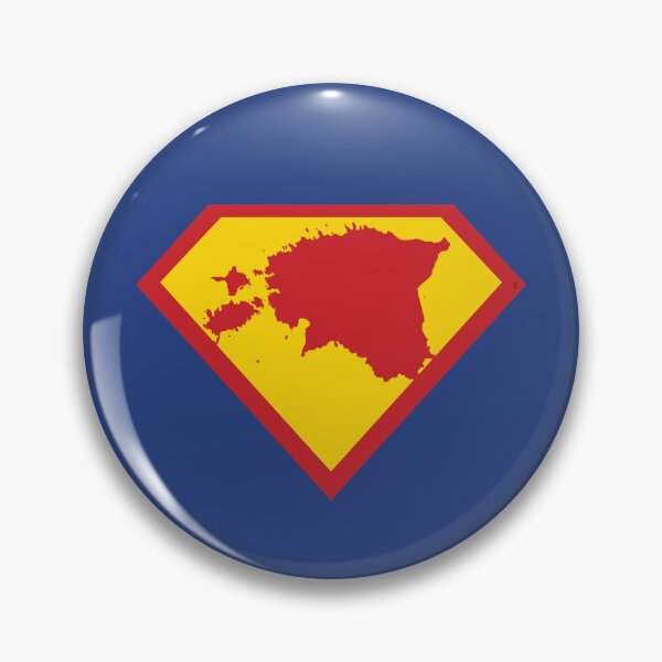 Item preview, ESTONIA SHIELD - Freedom Is The Superpower -  SUPERHERO  design designed and sold by pelagio.